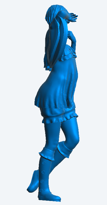 W28 – Scale Model Figure Saloon Girl Dancing