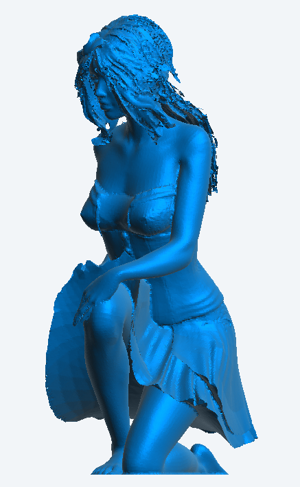 W46 – Stunning Kneeling Woman | Scale Model Female Figure | Multi-Scale Available