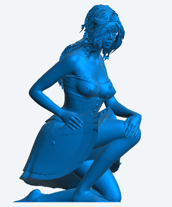 W46 – Stunning Kneeling Woman | Scale Model Female Figure | Multi-Scale Available