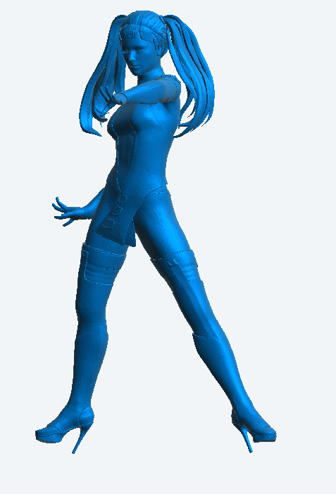 W49 – Dancing Woman in High Heels | Scale Model Female Figure