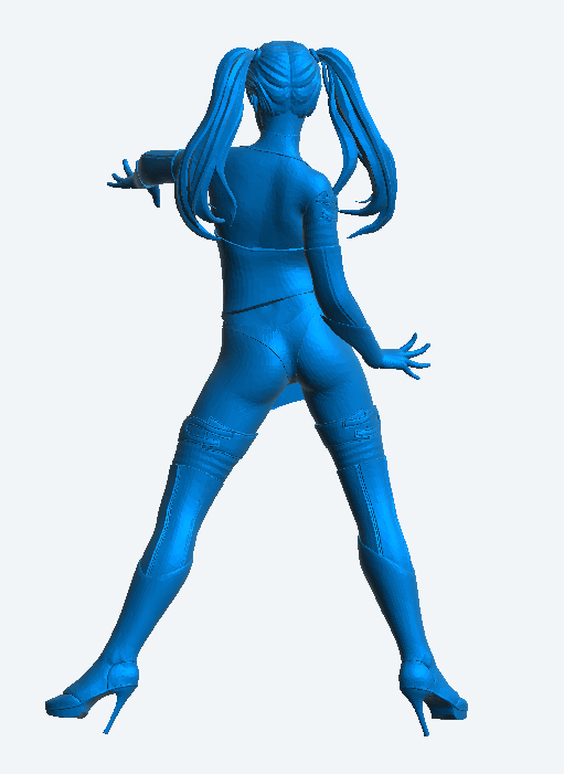 W49 – Dancing Woman in High Heels | Scale Model Female Figure