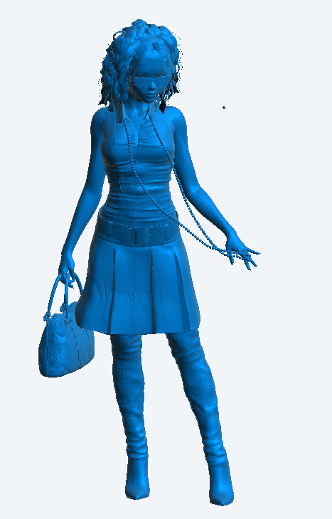 W66 – Woman Standing and Waiting | Scale Model Female Figure