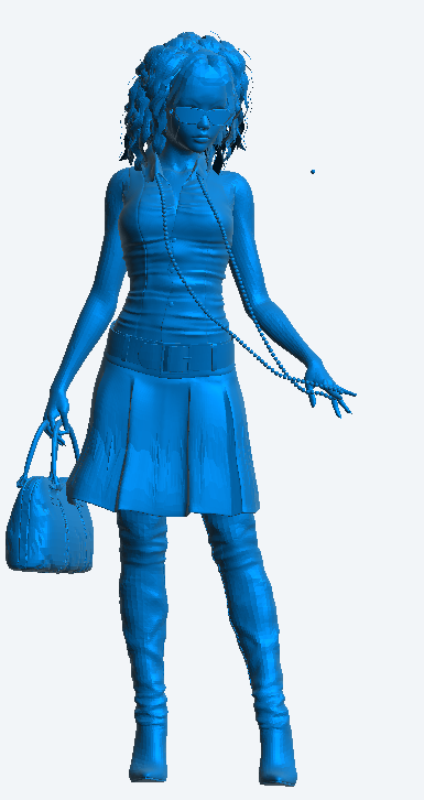W66 – Woman Standing and Waiting | Scale Model Female Figure