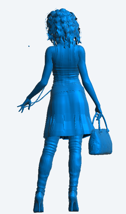 W66 – Woman Standing and Waiting | Scale Model Female Figure