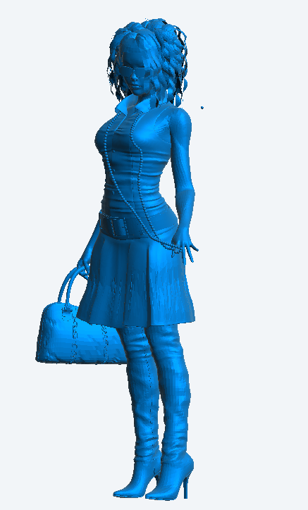 W66 – Woman Standing and Waiting | Scale Model Female Figure