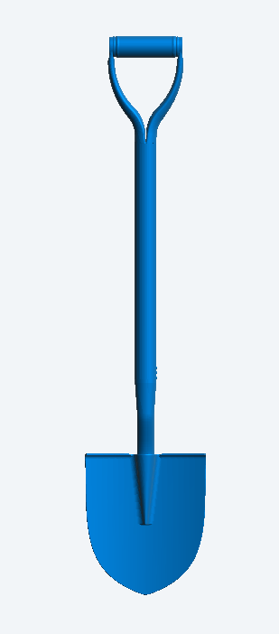 T12 –  1/43 Scale Model Shovel