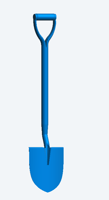 T12 –  1/43 Scale Model Shovel