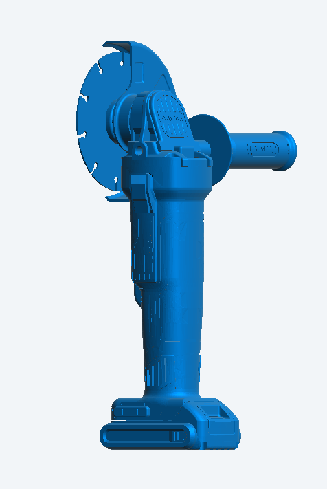 T20 1/43 Cordless Angle Grinder | Scale Model Power Tool for Dioramas