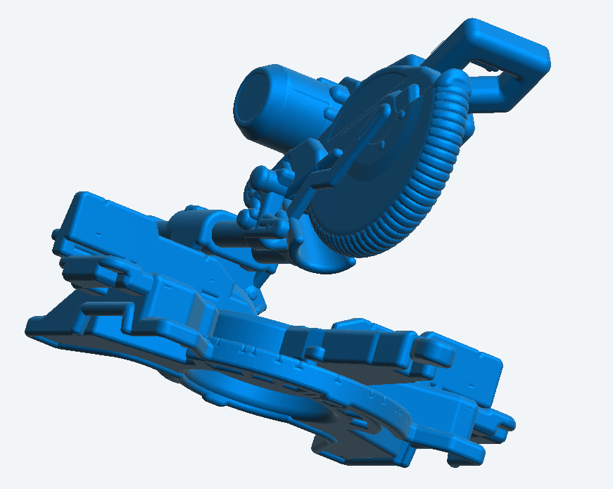 T22 – Chop Saw | 1:24 Scale Model Power Tool for Dioramas