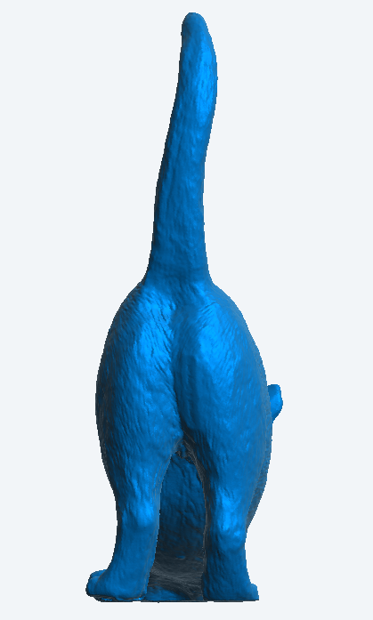 A28 Highly Detailed Scale Model Stretching Cat