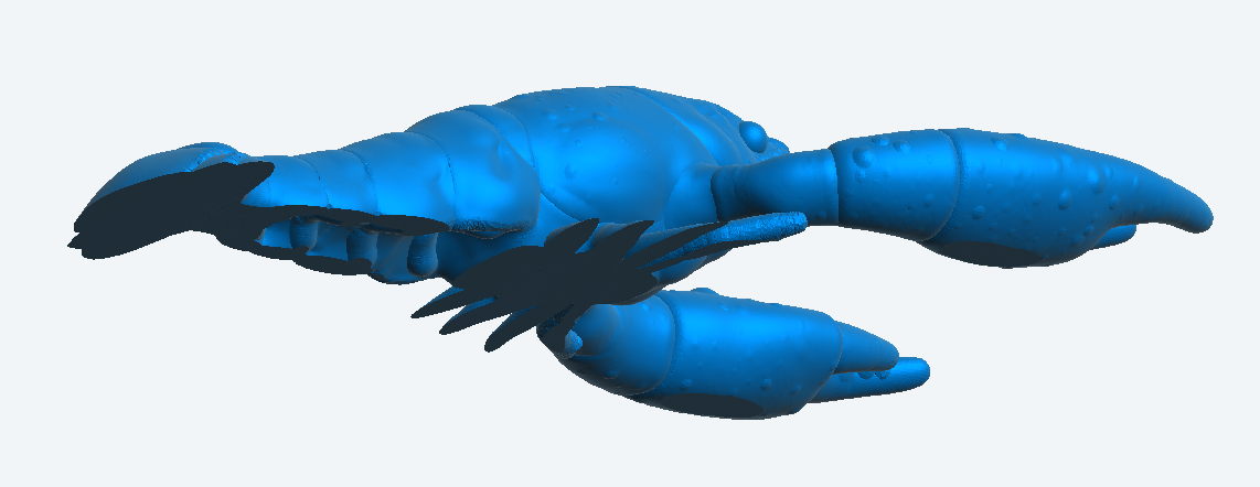 A33 โ 2x Large Model Lobster/Crayfish for RC Fishing Boats & Dioramas