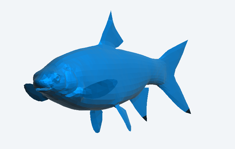 A36 – Set of 2 Scale Model Fish