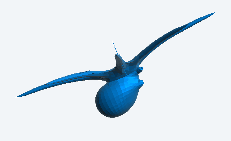 Model Scale Octopus with Tentacles Spread Wide a46