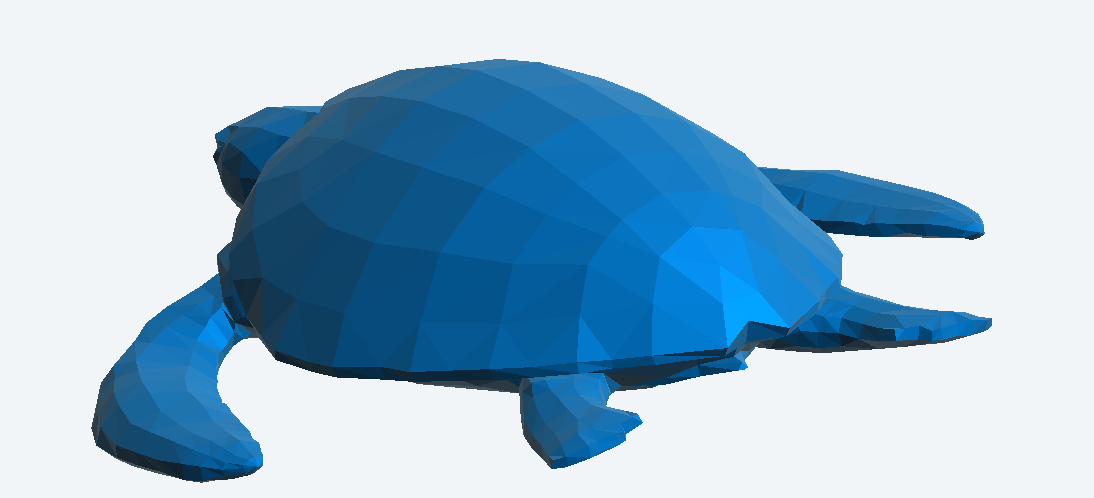 A47 – Scale Model Turtle for Sea, Wildlife, and Natural Dioramas