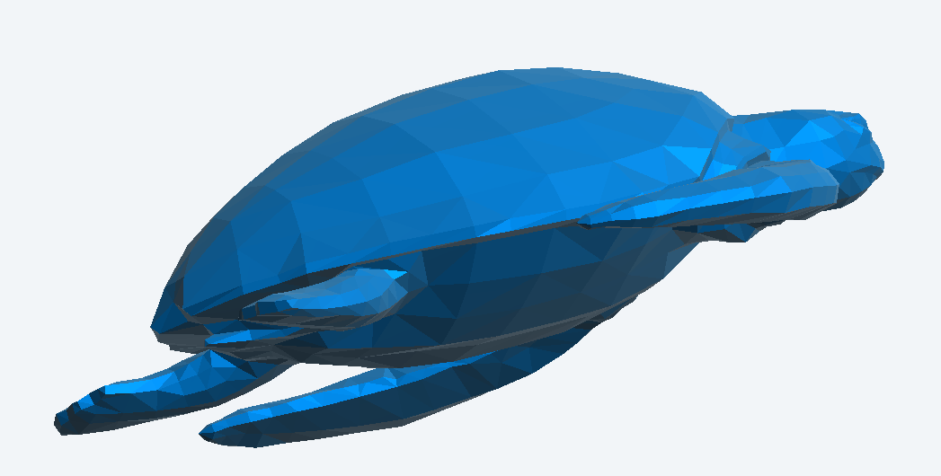A47 – Scale Model Turtle for Sea, Wildlife, and Natural Dioramas