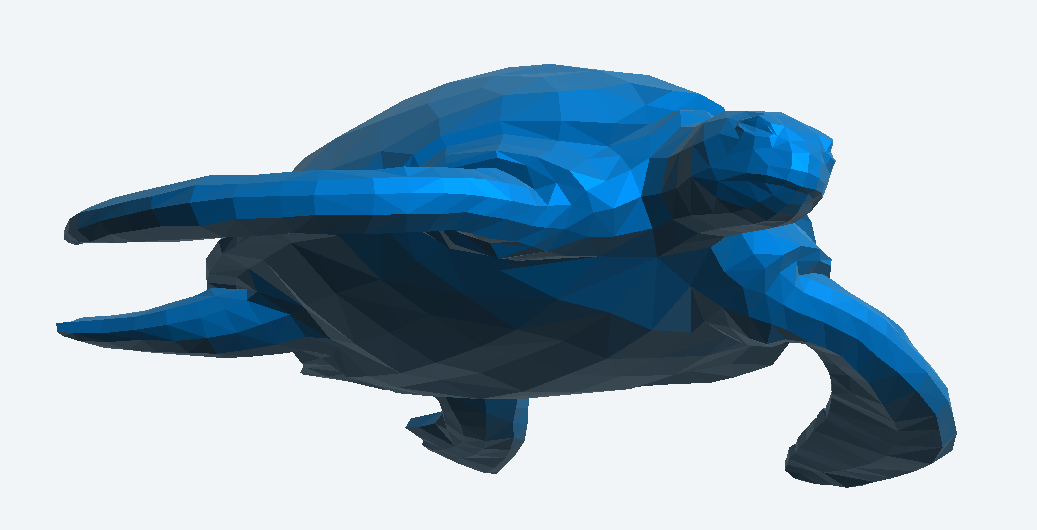 A47 – Scale Model Turtle for Sea, Wildlife, and Natural Dioramas