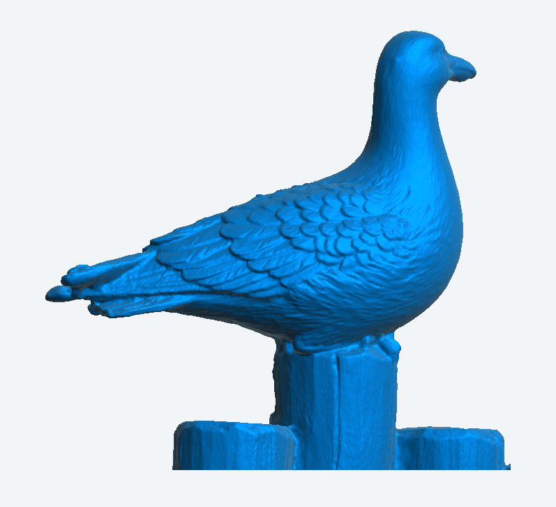 Model Seagull on a Perch for Coastal, Marine A56