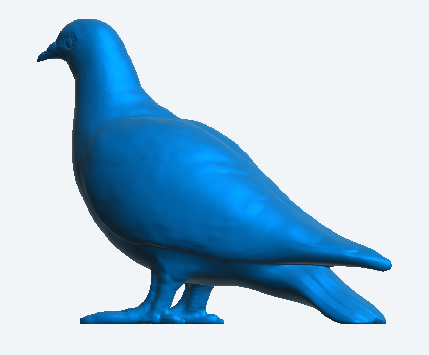 A59 – Pigeon or Dove Standing for Urban, Memorial, or Nature Dioramas