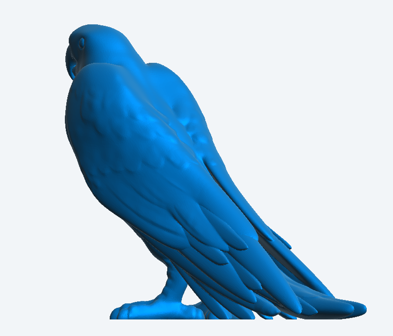 A60 – Parrot Standing for Jungle, Aviary, and Exotic Display Dioramas