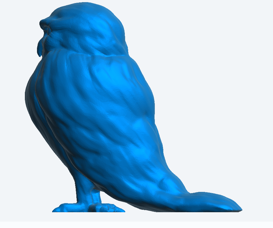 A63 – Owl Standing for Forest, Nighttime, and Wildlife Dioramas