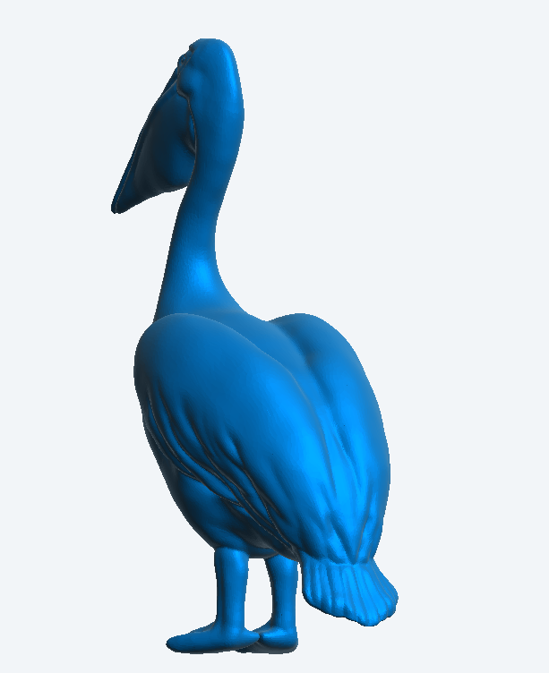 A66 – Pelican Standing for Coastal, Dockside, and Nature Dioramas