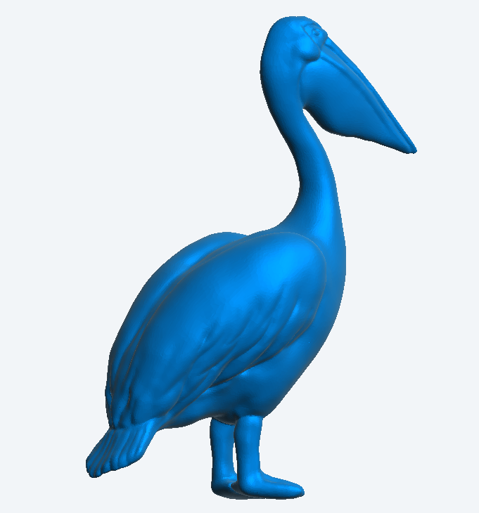 A66 – Pelican Standing for Coastal, Dockside, and Nature Dioramas