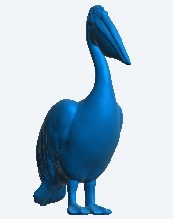 A66 – Pelican Standing for Coastal, Dockside, and Nature Dioramas