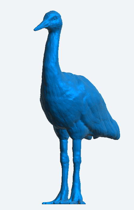 Ho OO Scale Crane Standing for  Zen Garden, and Wildlife Dioramas A67