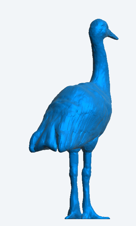 Ho OO Scale Crane Standing for  Zen Garden, and Wildlife Dioramas A67