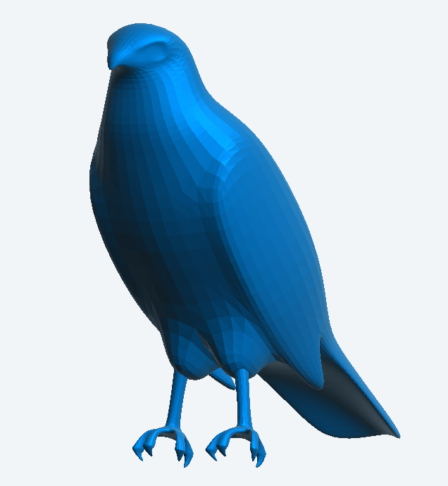A68 Scale Model Falcon – Perched Bird of Prey for RC Boats, Vehicles, and Dioramas