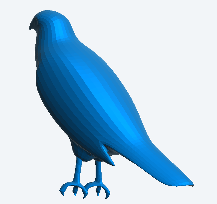 A68 Scale Model Falcon – Perched Bird of Prey for RC Boats, Vehicles, and Dioramas