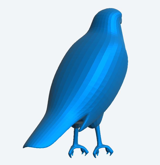 A68 Scale Model Falcon – Perched Bird of Prey for RC Boats, Vehicles, and Dioramas