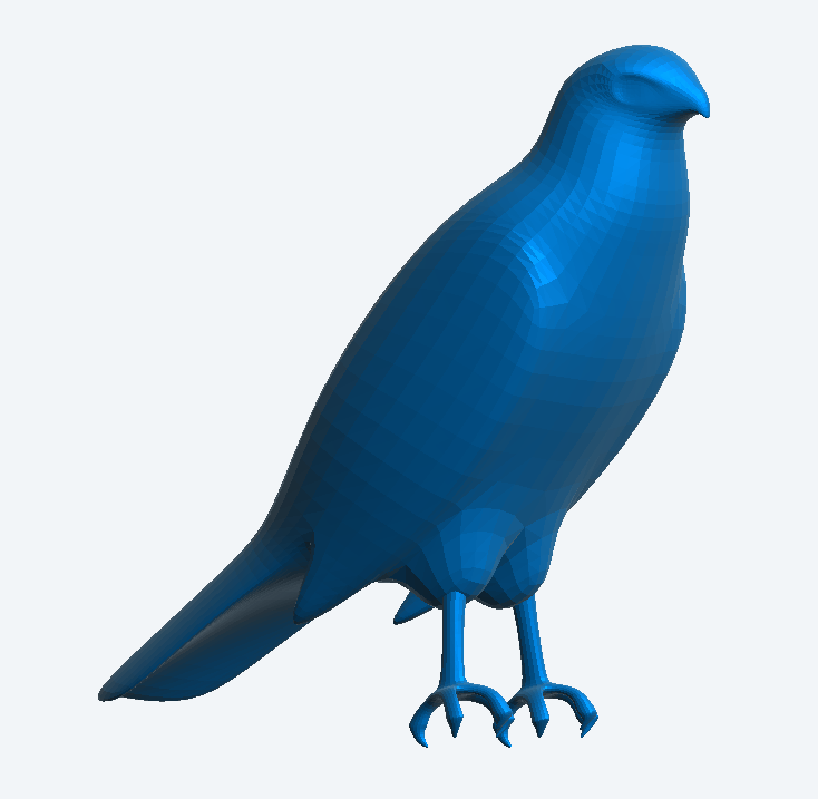 A68 Scale Model Falcon – Perched Bird of Prey for RC Boats, Vehicles, and Dioramas