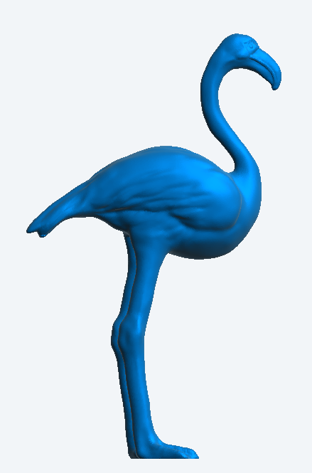 A69 – Flamingo Standing Pose for Wetland, Tropical, and Garden Dioramas