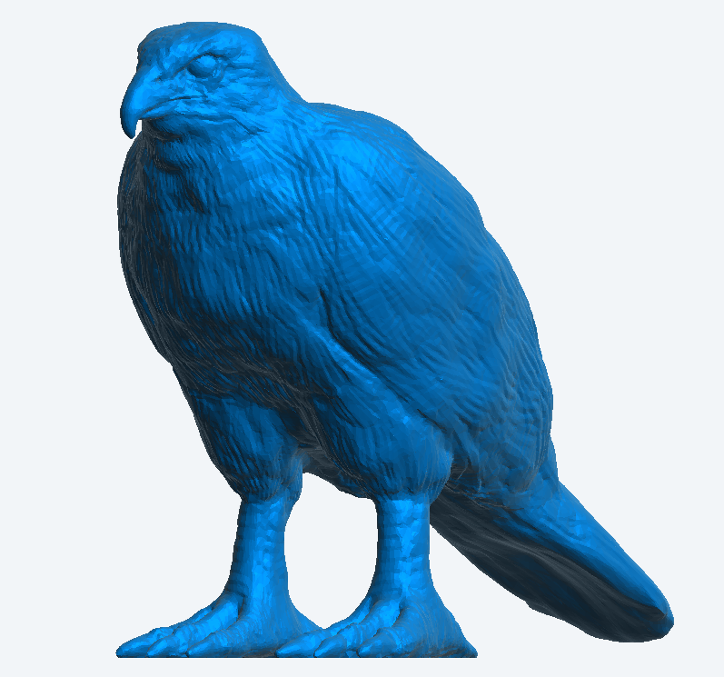 A70 Perched Falcon – Scale Model Bird of Prey for Dioramas, Ships, and RC Displays
