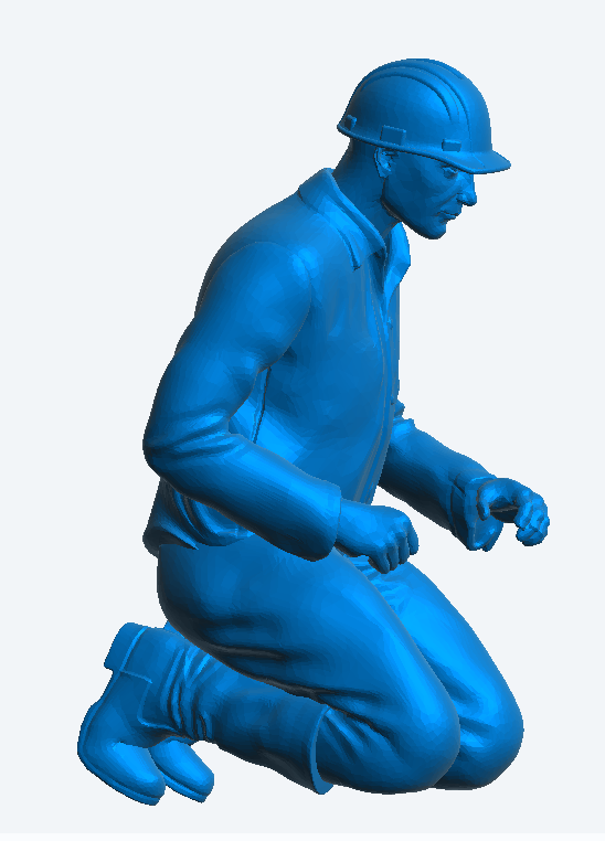 TG18b scale model working figures Damen Tug