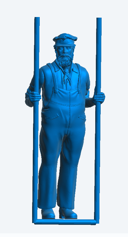 TG29 – Weathered Tug Boat Captain figure Jager Hobby