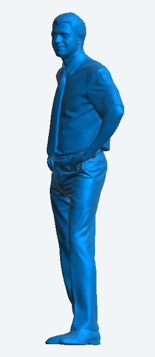 M72 1/72 multi scale Businessman Wearing Short-Sleeved Shirt, Tie and Trousers