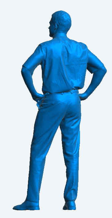 M72 1/72 multi scale Businessman Wearing Short-Sleeved Shirt, Tie and Trousers