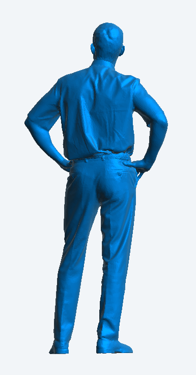 M72 1/72 multi scale Businessman Wearing Short-Sleeved Shirt, Tie and Trousers