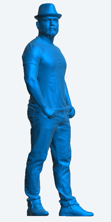 M73  modern 1/18 any scale Male Figure Wearing  Hat