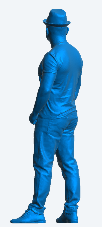 M73  modern 1/18 any scale Male Figure Wearing  Hat