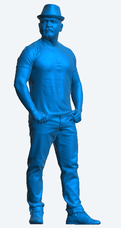 M73 – Casually Dressed modern 1/18 Male Figure Wearing Hat