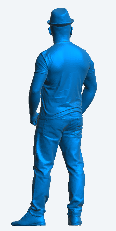 M73  modern 1/18 any scale Male Figure Wearing  Hat