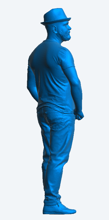 M73 – Casually Dressed modern 1/18 Male Figure Wearing Hat
