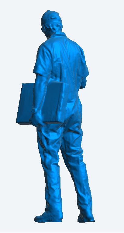 M79 multi scale Model Figure of Parcel Delivery Man