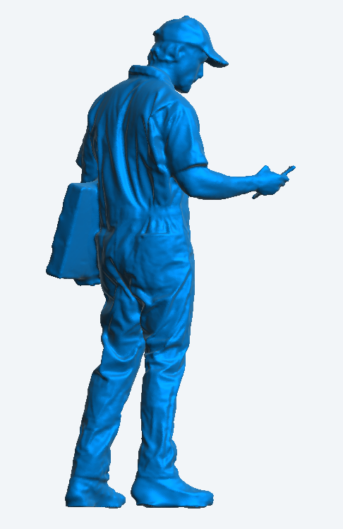 M79 – 1/43 multi scale Model Figure of Parcel Delivery Man