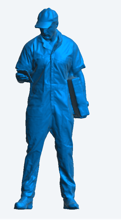 M79 multi scale Model Figure of Parcel Delivery Man