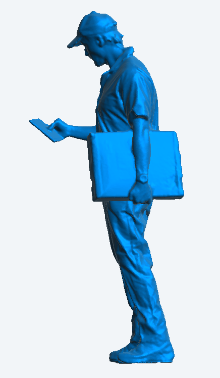 M79 – 1/43 multi scale Model Figure of Parcel Delivery Man