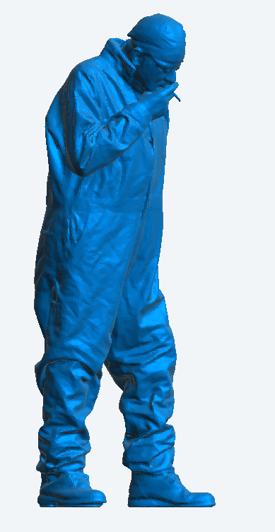 M83 – 1/14 Scale Model Figure Crew Mechanic Looking Thoughtful